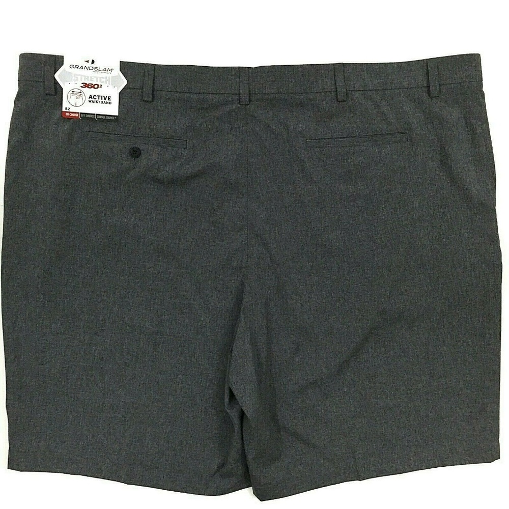 Grand Slam Performance Golf Shorts Gray Size 52 - Picture 4 of 6